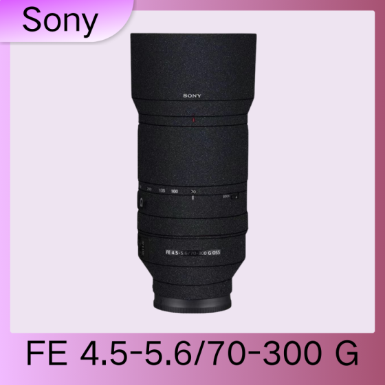 Lentes Sony FE70-300F4.5-5.6 G OSS  - Pele câmera, adesivo câmera - com alta resistência a arranhões, à prova d'água e com design elegante.